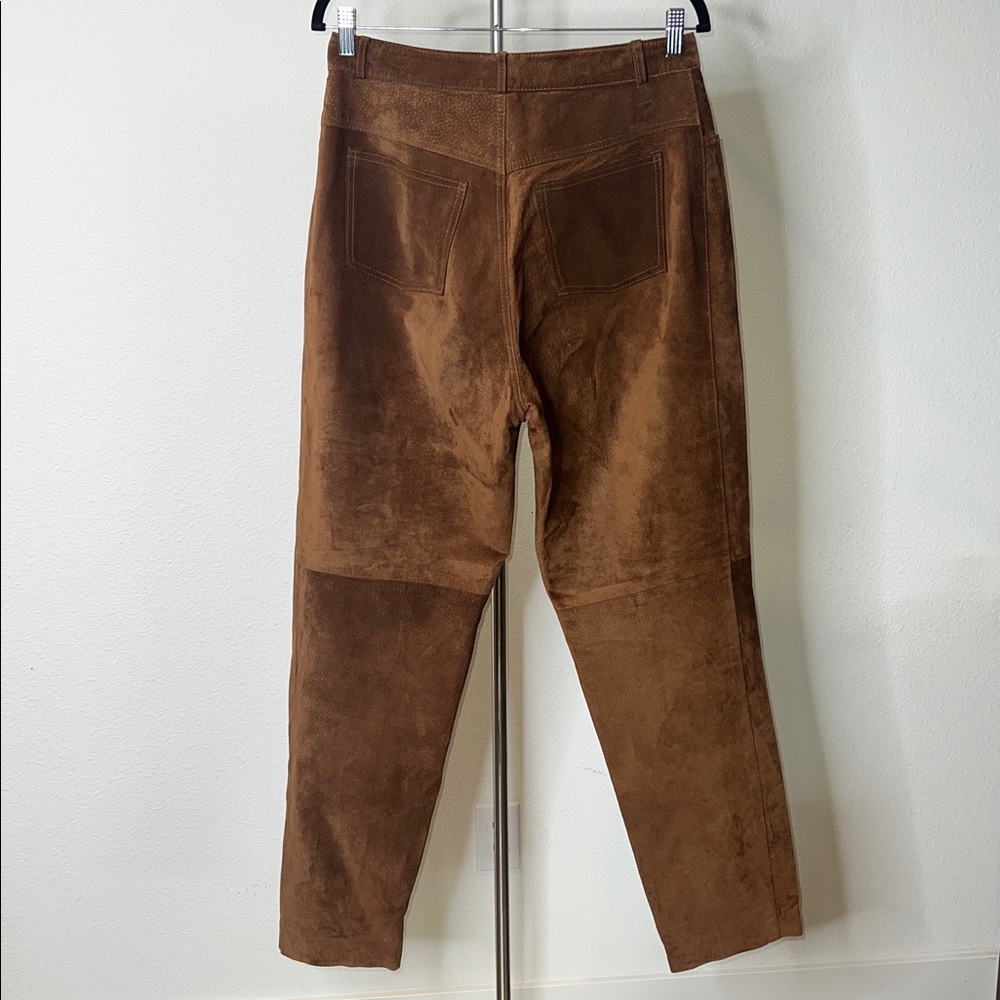 Bushwacker Soft Sueded Leather Pants Made in USA - Picture 2 of 6